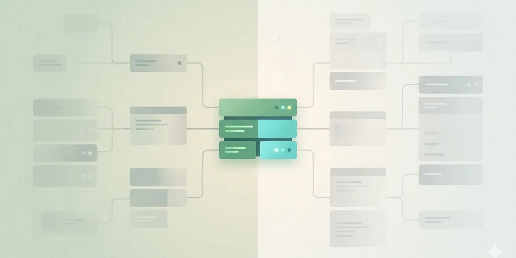 Editorial hero image for the core concept of this post. How to run a minimum ops mode for solo websites